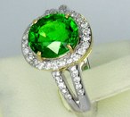 Tsavorite Ring